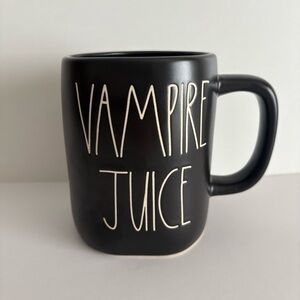 Rae Dunn Vampire Juice Halloween Ceramic Mug